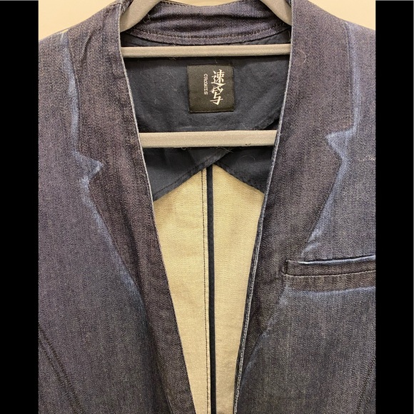 COPY - Denim Blazer M - Picture 3 of 5